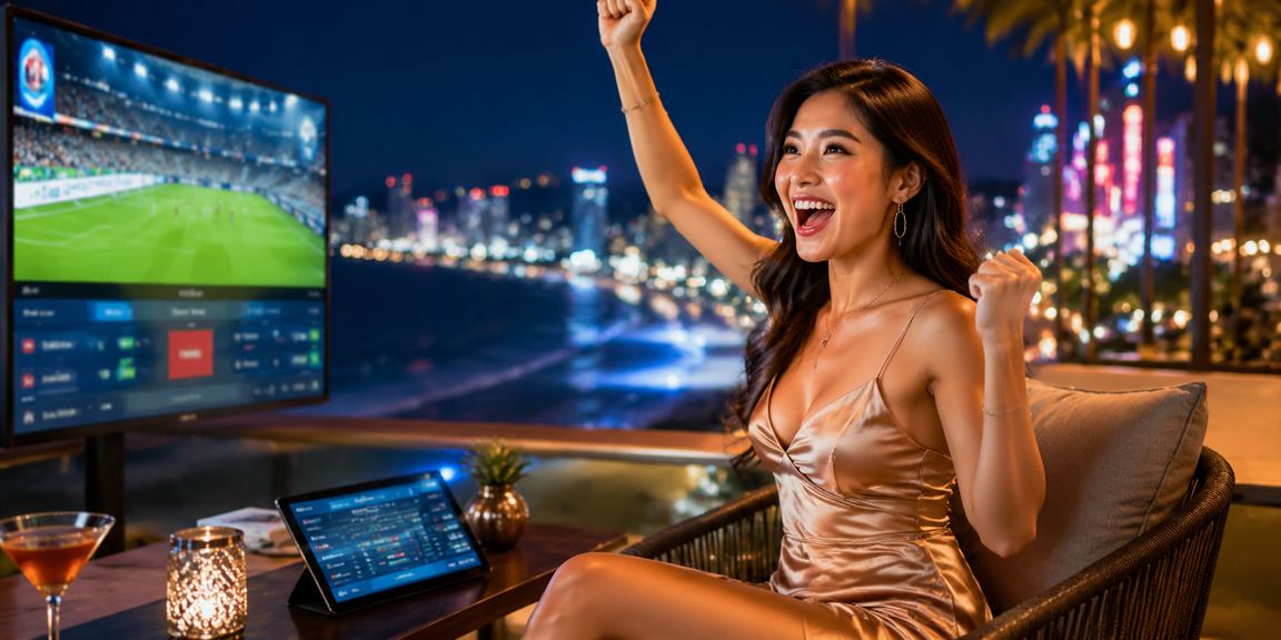 Người dùng tại bãi biển Đà Nẵng đăng nhập tài khoản casino trực tuyến trên điện thoại