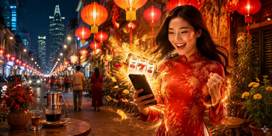 Không khí sôi động tại sòng bài trực tuyến Việt Nam với người chơi tham gia cá cược